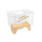 Taburete de refuerzo fisiológico para baño seco Taburete de refuerzo fisiológico para baño seco