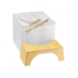 Tabouret réhausseur physiologique pour toilette Tabouret réhausseur physiologique pour toilette