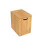 Holzbox für Sägespäne mit Deckel Holzbox für Sägespäne mit Deckel