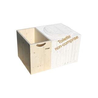 Holzbox für Sägespäne von Lécopot
