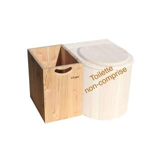 Holzbox für Sägespäne von Lécopot