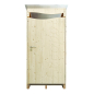 La Ventarèl - Cabine extérieure ÉPICÉA pour toilette sèche La Ventarèl - Cabine extérieure ÉPICÉA pour toilette sèche