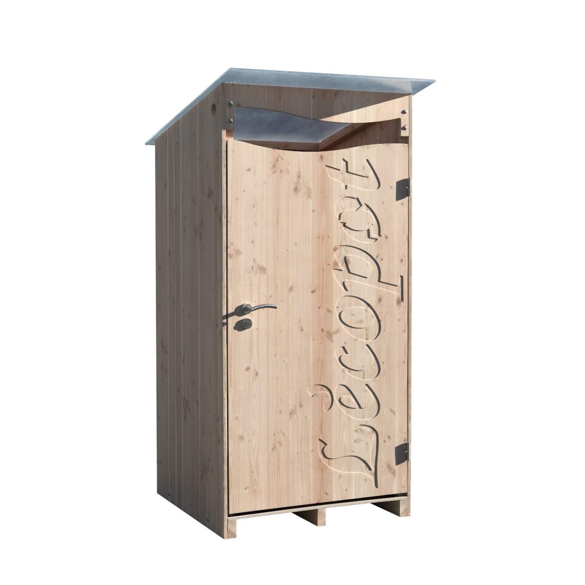 La Ventarèl - Cabine extérieure DOUGLAS pour toilette sèche La Ventarèl - Cabine extérieure DOUGLAS pour toilette sèche