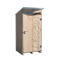 La Ventarèl - Cabine extérieure DOUGLAS pour toilette sèche La Ventarèl - Cabine extérieure DOUGLAS pour toilette sèche