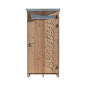 La Ventarèl - Cabine extérieure DOUGLAS pour toilette sèche La Ventarèl - Cabine extérieure DOUGLAS pour toilette sèche