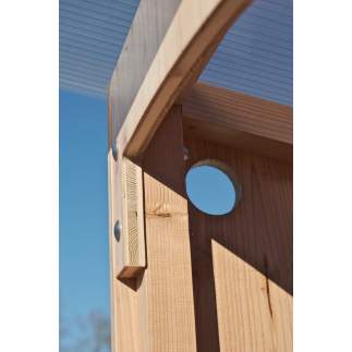 La Ventarèl Douglas équipée - Cabine et toilette sèche - LECOPOT