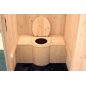 La Ventarèl Fichte ausgestattet - Kabine und Trockentoilette La Ventarèl Fichte ausgestattet - Kabine und Trockentoilette
