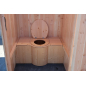Die Ventarèl Douglas ausgestattet - Kabine und Trockentoilette Die Ventarèl Douglas ausgestattet - Kabine und Trockentoilette