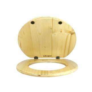 Dry toilet seat and lid set