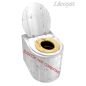 Mini Colombus - Toilette sèche bébé - Ancien modèle Mini Colombus - Toilette sèche bébé - Ancien modèle