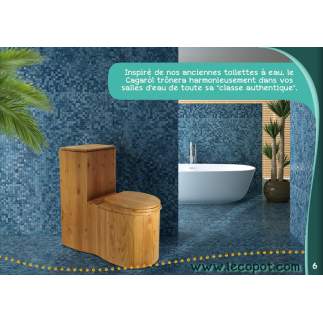 Le Cagaròl Douglas - Toilette sèche LECOPOT