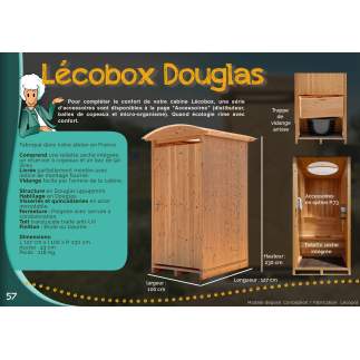 LécoBox - Toilette sèche extérieure LECOPOT