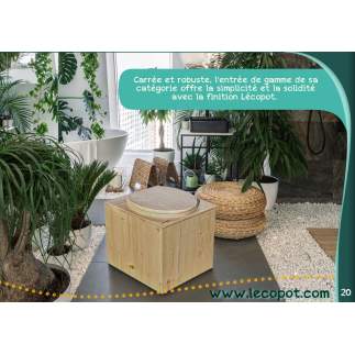 The block - compost dry toilet