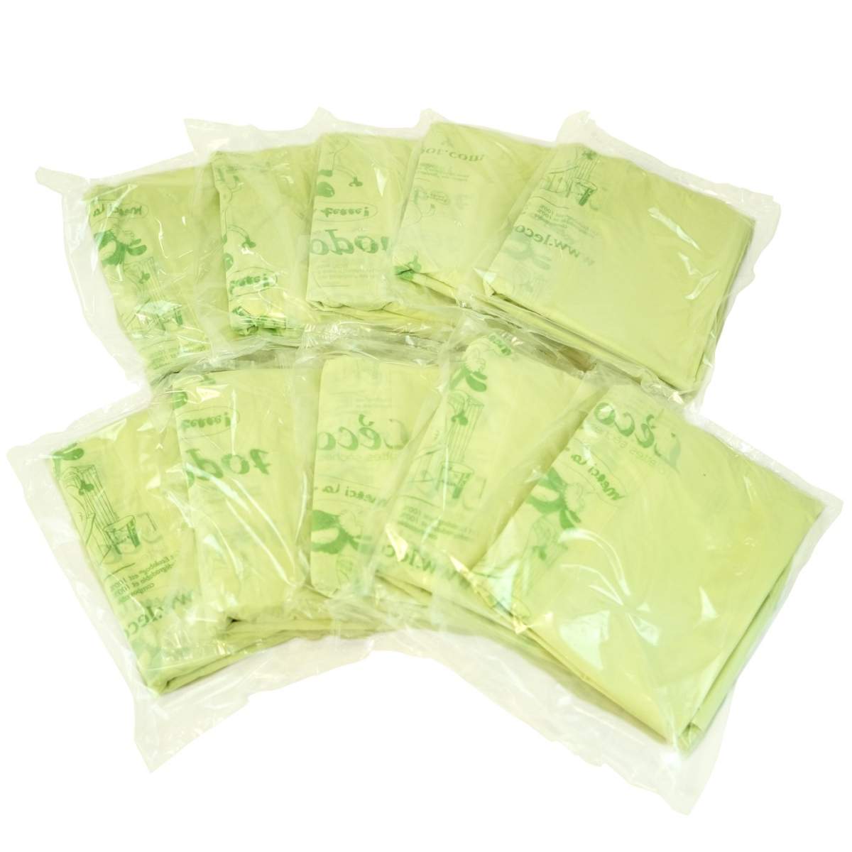 Lot de 250 sacs compostables 50 litres Lot de 250 sacs compostables 50 litres