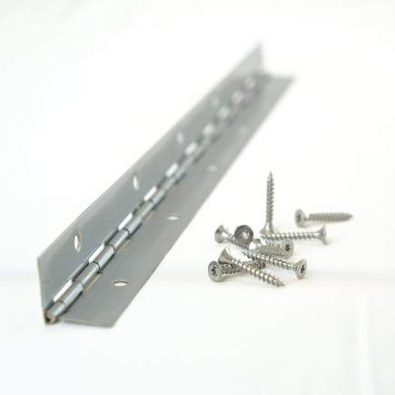 Bisagra de piano de acero inoxidable LECOPOT
