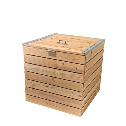 Composteur bois et métal 365 Litres fabriqué en France