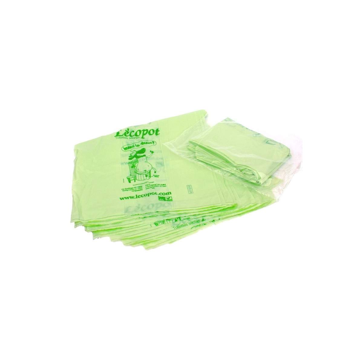 Lot de 25 sacs compostables 50 litres Lot de 25 sacs compostables 50 litres